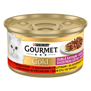 Purina Gourmet Gold Vita si Pui in Sos 85 Gr