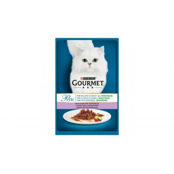 Purina Gourmet Perle Vanat Si Legume Plic 85