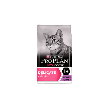 Purina Pro Plan Pisici Optidigest, Delicate Adult cu Curcan 10 kg