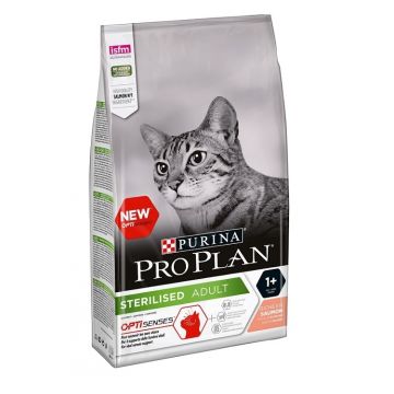 Purina Pro Plan Pisici Sterilizate Optisenses cu Somon, 10 kg