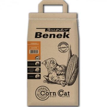 Super Benek Corn, Asternut igienic pisici, Classic, 7l