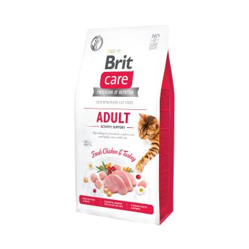 Brit Care Cat GF Adult Activity Support 7 kg