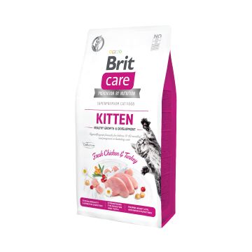 Brit Care Cat GF Kitten Healthy Growth and Development 7 kg