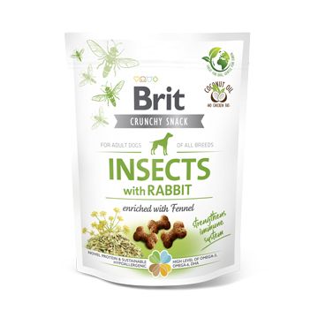 Brit Care Dog Crunchy Cracker Insects Rabbit with Fennel 200 g