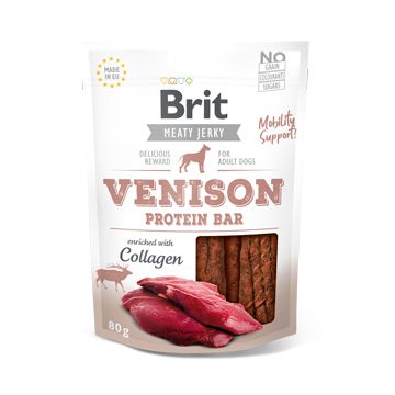 Brit Dog Jerky Venison Protein Bar 80 g