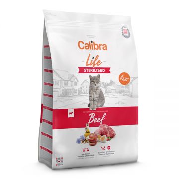 Calibra Cat Life Sterilised Beef 6 kg