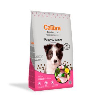 Calibra Dog Premium Line Puppy and Junior 12 kg NEW