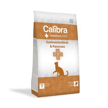 Calibra VD Cat Gastrointestinal and Pancreas, Pachet 2 X 2 kg NEW