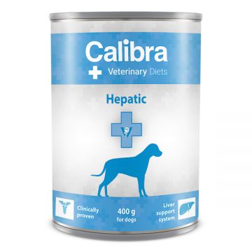 Calibra VD Dog Can Hepatic 400 g New