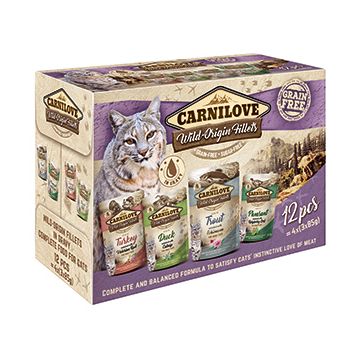 Carnilove Cat Pouch Multipack (12 x 85 g)