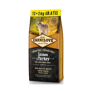 Carnilove Salmon and Turkey for Large Breed Adult 12 plus 2 kg