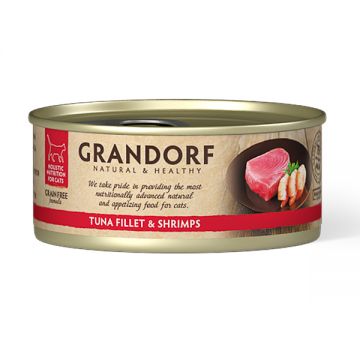 GD-Cat - Tuna Fillet & Shrimps - 70 g