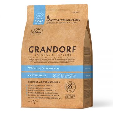 GD-Dog - White Fish & Brown Rice - Adult All Breeds - 3 kg