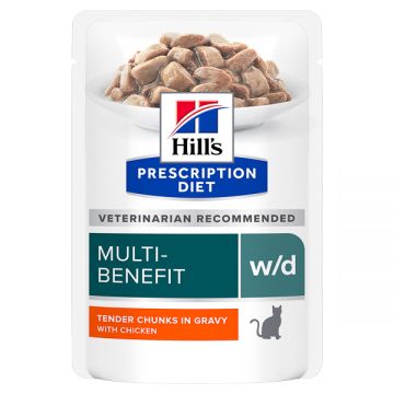Hill's PD Feline W/D Chicken 85 g (plic)