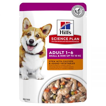 Hill's SP Canine Adult Small & Mini Chicken & Vegetable Stew 80 g