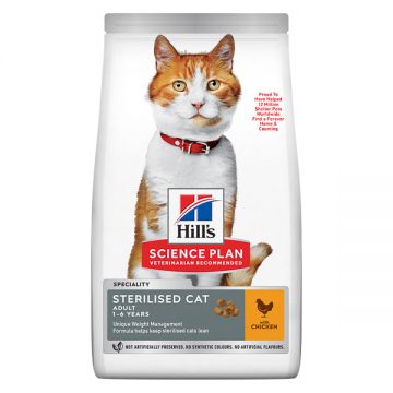 Hill's SP Feline Adult Sterilised Chicken 15 kg