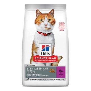 Hill's SP Feline Adult Sterilised Duck 1.5 kg