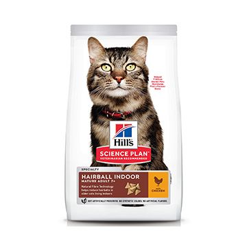 Hills SP Feline Adult Hairball and Indoor Chicken 10 kg