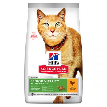 Hills SP Feline Senior Vitality Chicken 7 kg