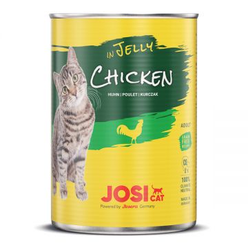 JosiCat Chicken in Jelly 12x400 g