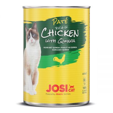 JosiCat Paté Chicken with Quinoa 12x400 g