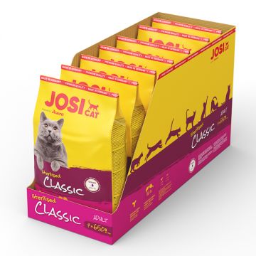 JosiCat Sterilised Classic 7x650 g