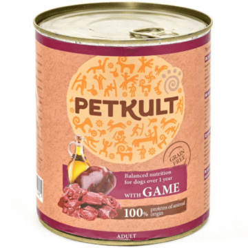 Petkult Conserva Caine Adult Cu Vanat 800 Gr