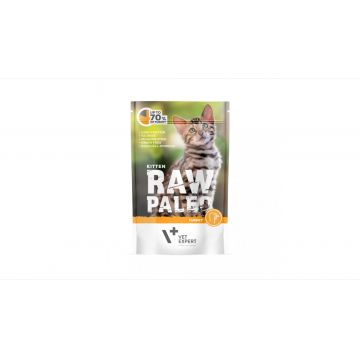 Raw Paleo Kitten Carne de Curcan, 100 g