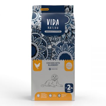 Vida Nativa Freedom Chicken with Blueberry Puppy Medium & Large Breed 2 kg