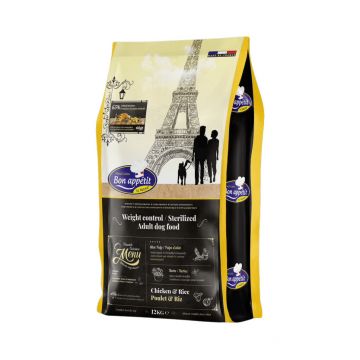 Bon Appetit Adult Light - Pui & Orez - 12kg - Hrana completa super-premium, hipoalergenica