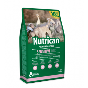 Nutrican Dog Sensitive, 3 kg