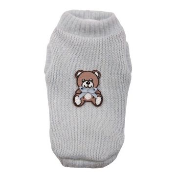 Pulover Teddy Bear - XS - Albastru deschis