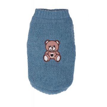 Pulover Teddy Bear - XS - Albastru inchis