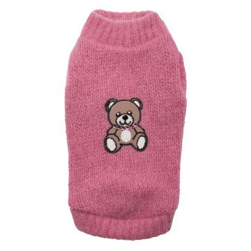 Pulover Teddy Bear - XS - Roz inchis