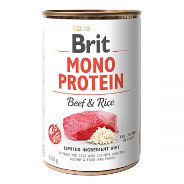 Brit Mono Protein Beef & Rice 400 g