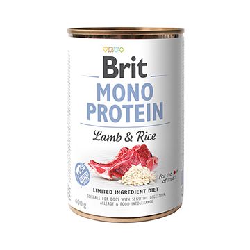 Brit Mono Protein Lamb & Rice 400 g