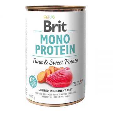 Brit Mono Protein Tuna & Sweet Potato 400 g