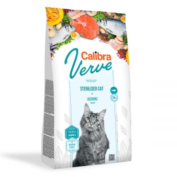 Calibra Cat Verve Grain Free Sterilised Herring 750 g