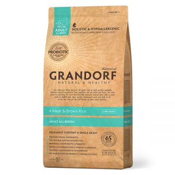 GD-Dog - 4 Meat & Brown Rice - Adult All Breeds - 12 kg