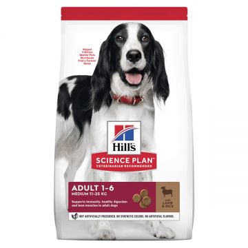 Hill's SP Canine Adult Medium Lamb & Rice 14 kg