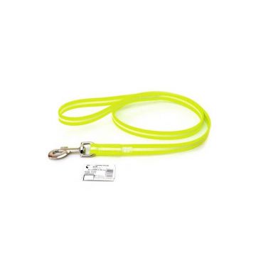 Lesa K9 IDC Lumino, cu maner - 19mmx1.2m - Neon