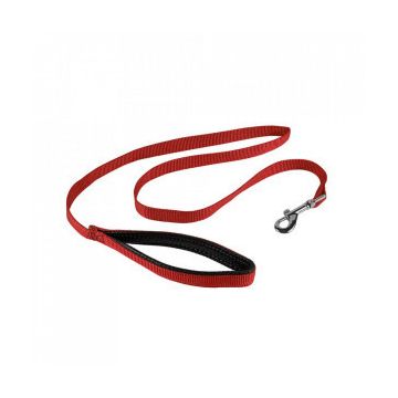 Lesa nylon cu maner captusit - 1.5cm - Rosu