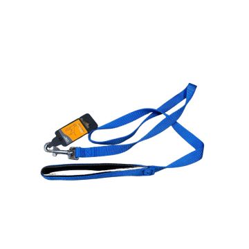 Lesa nylon cu maner captusit - 2.5cm - Albastru