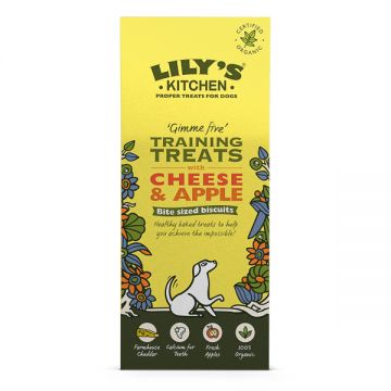 Lily's Kitchen Cheese and Apple Training Dog Treats 100 g