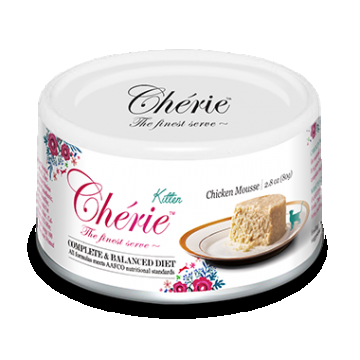 Cherie Kitten Cat Mousse cu Pui