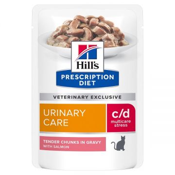 Hill's PD Feline c/d Stress Somon 85 g (plic)