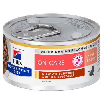 Hill's PD Feline On-Care Chicken & Vegetable Stew 82 g