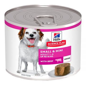 Hill's SP Canine Adult Small & Mini Mousse Beef 200 g (conserva)