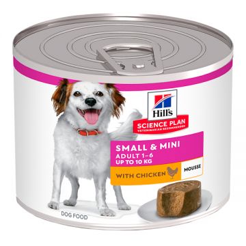 Hill's SP Canine Adult Small & Mini Mousse Chicken 200 g (conserva)