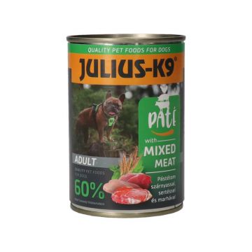 Julius K9 Dog - Pate cu mix de carne - 400g